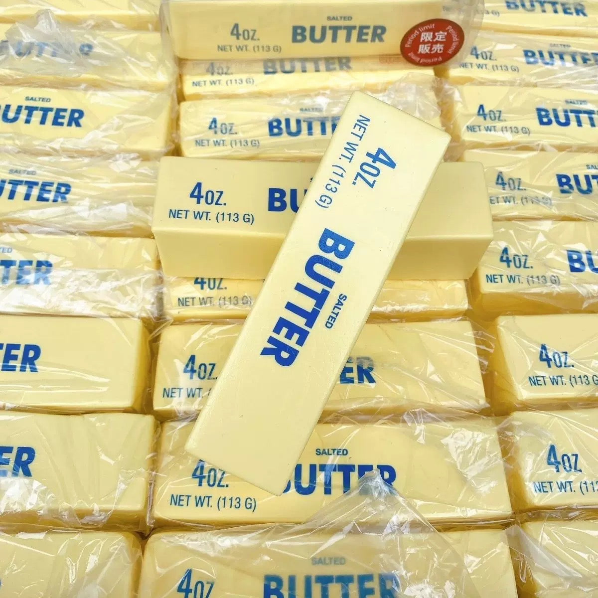 Slow Rising Butter Squishy, Realistic Butter Stick Stress Relief Ball for