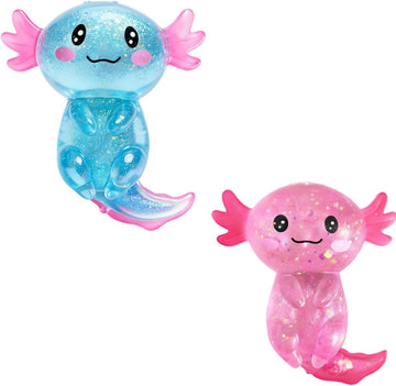 2 Pcs Axolotl Squishy Stress Relief Toy