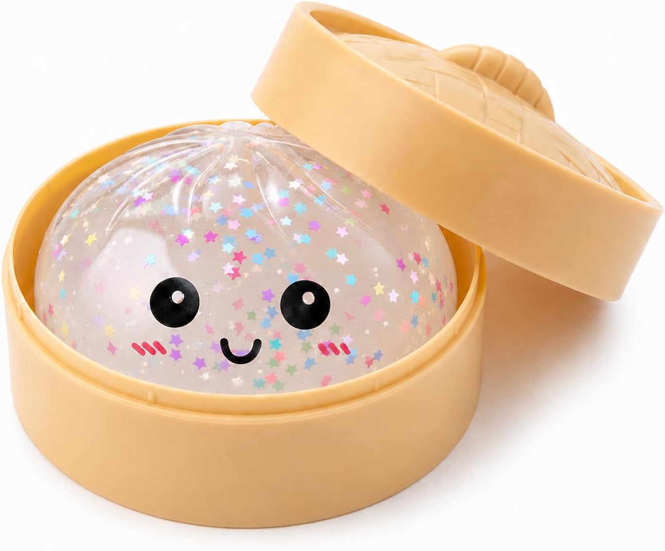 Two 1.9-inch "sweet pellets" glitter soft surprise boxes