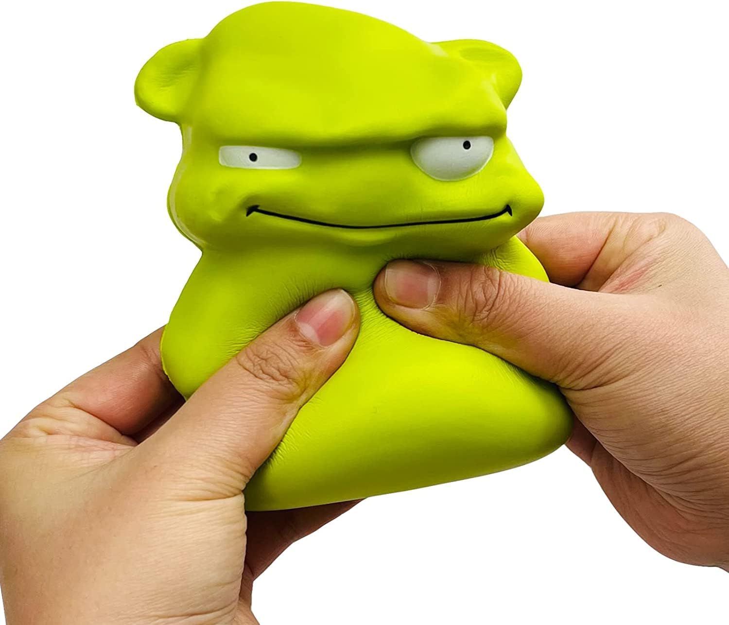 Adorable Mini Green Monster Slow Rising Squishy,