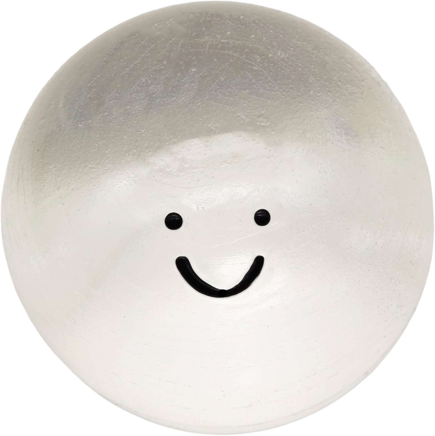 Crunchy Crystal Taba Squishy Ball – Handmade Clear Stress Relief Toy