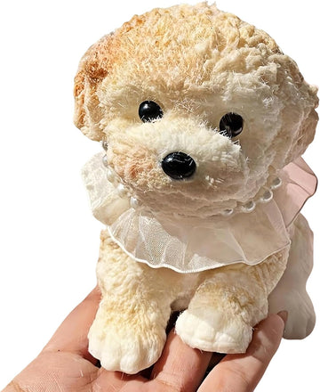 Teddy Dog Taba Squishy – Handmade Soft Silicone Stress Relief Fidget Toy