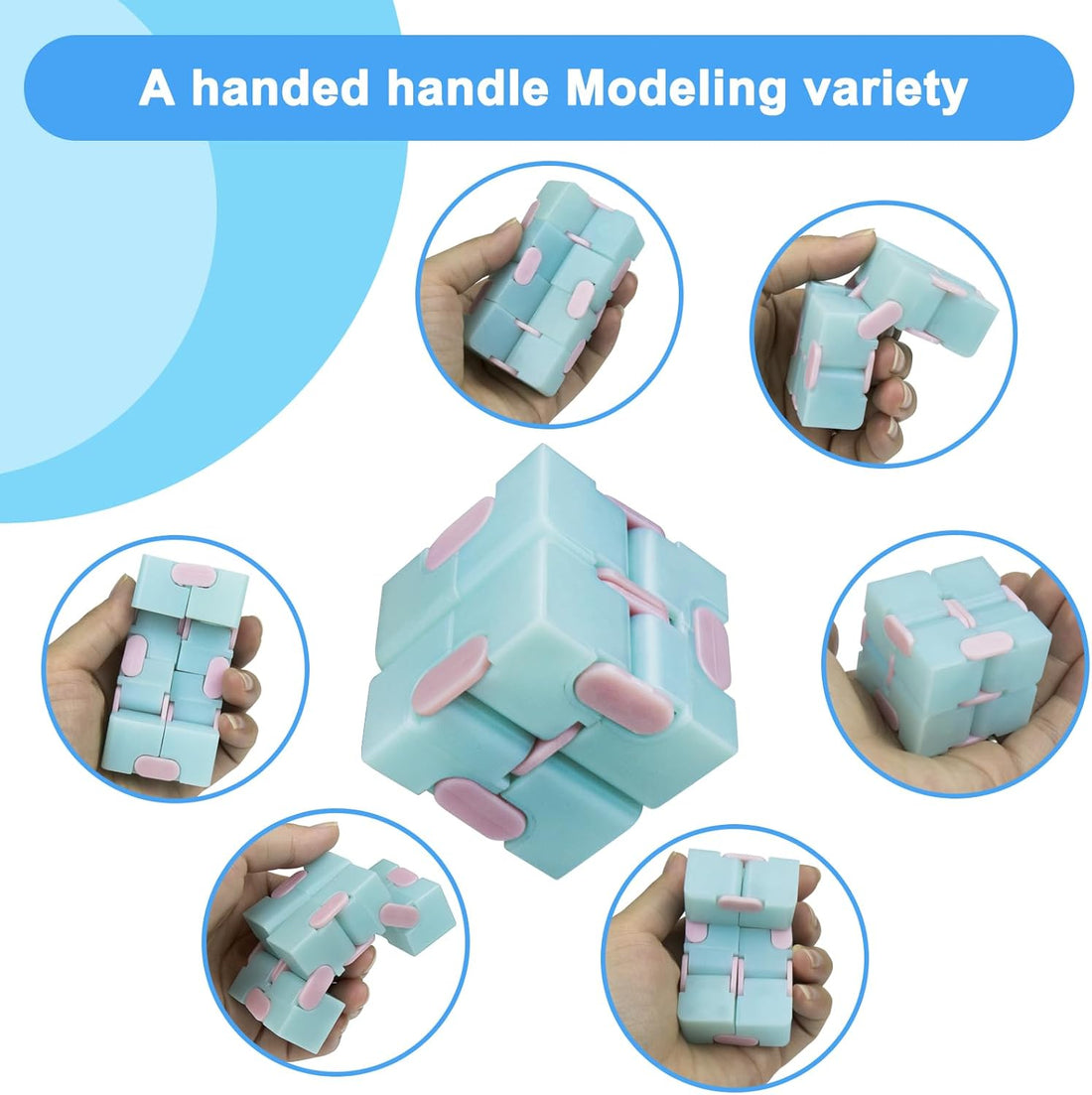 Infinity Cube Fidget Toy Stress Relieving