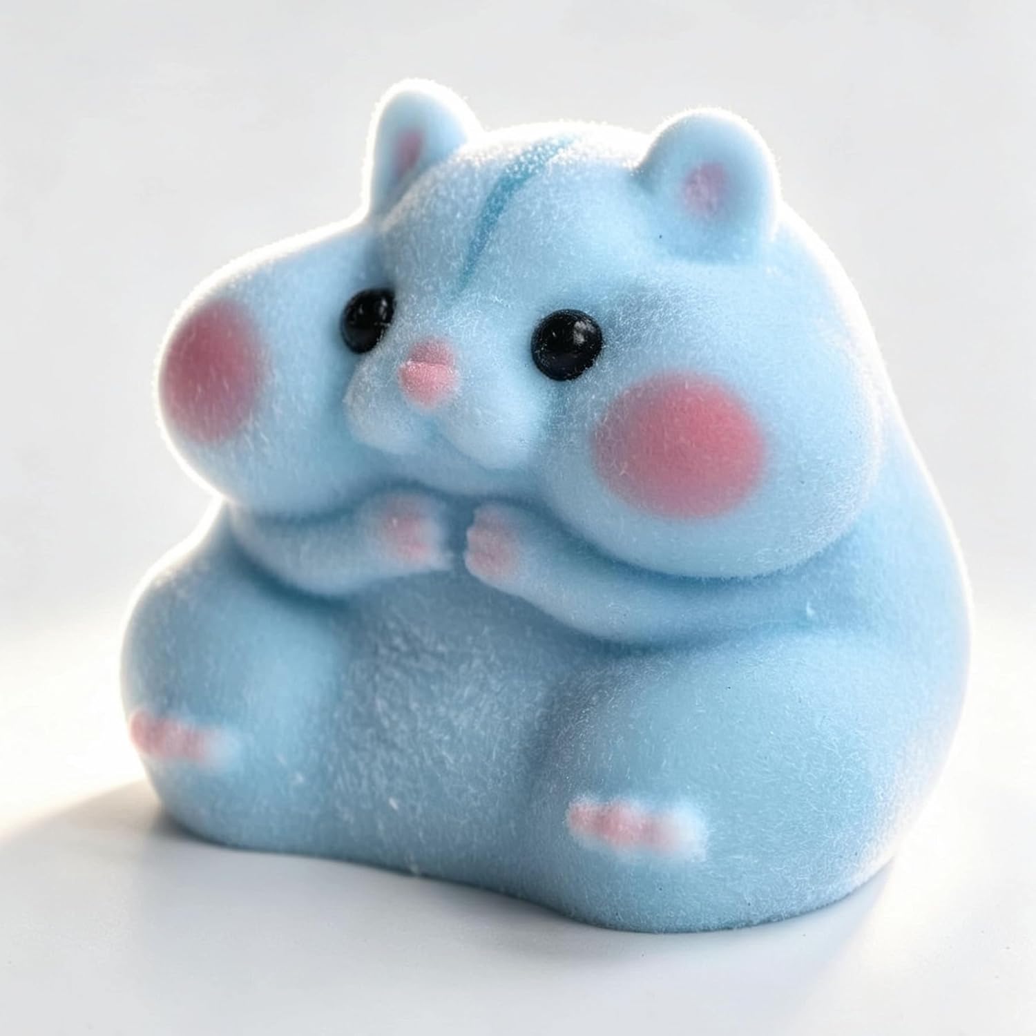 Handmade Tabba soft and cuddly hamster toys, cute and soft hamster stress-relieving toys.