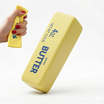 Slow Rising Butter Squishy, Realistic Butter Stick Stress Relief Ball for
