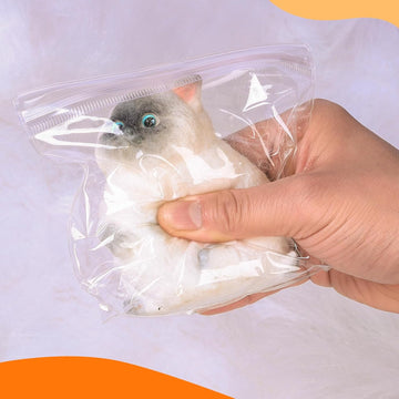 Handmade Cat Taba Squishy – Large Soft Stress Relief Squeeze Toy