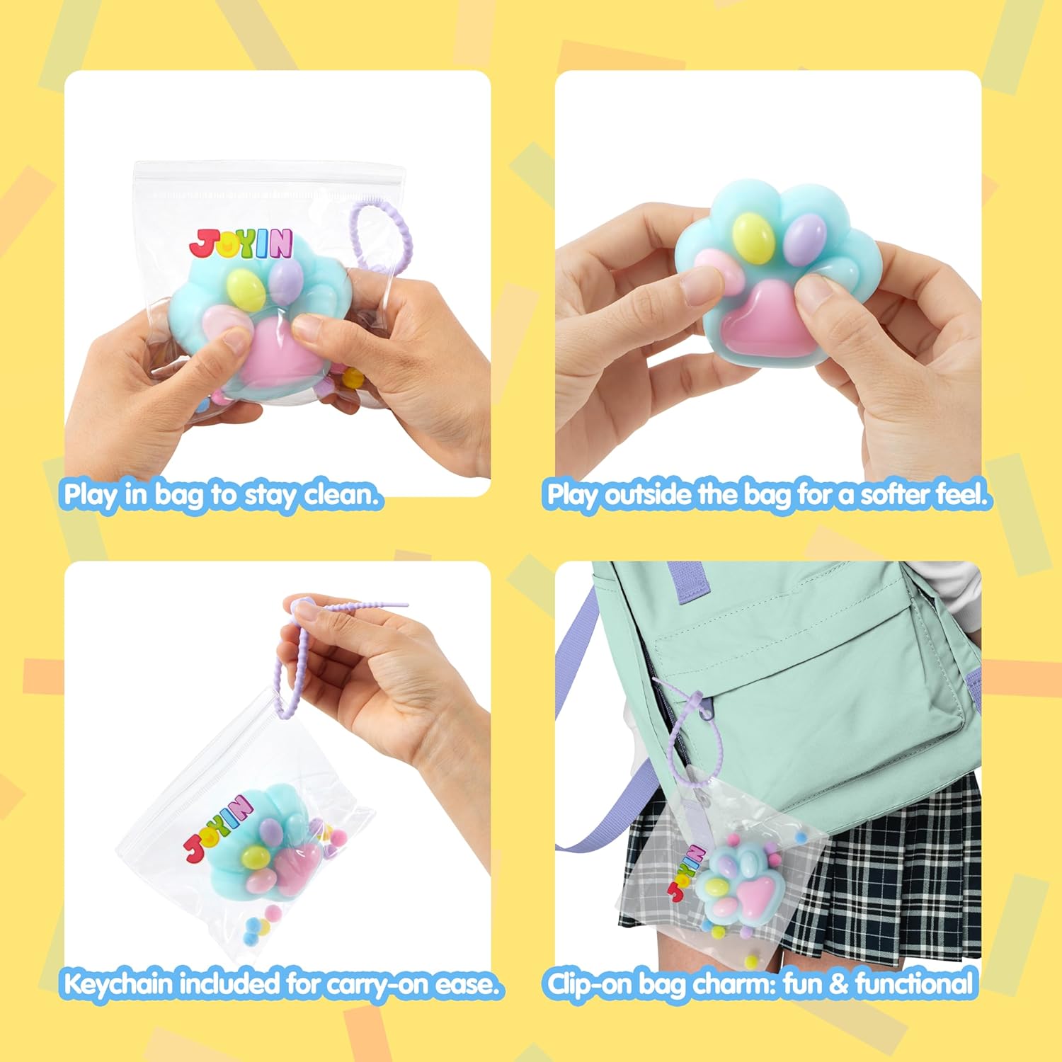 Pcs Taba Paw Squeeze Toys