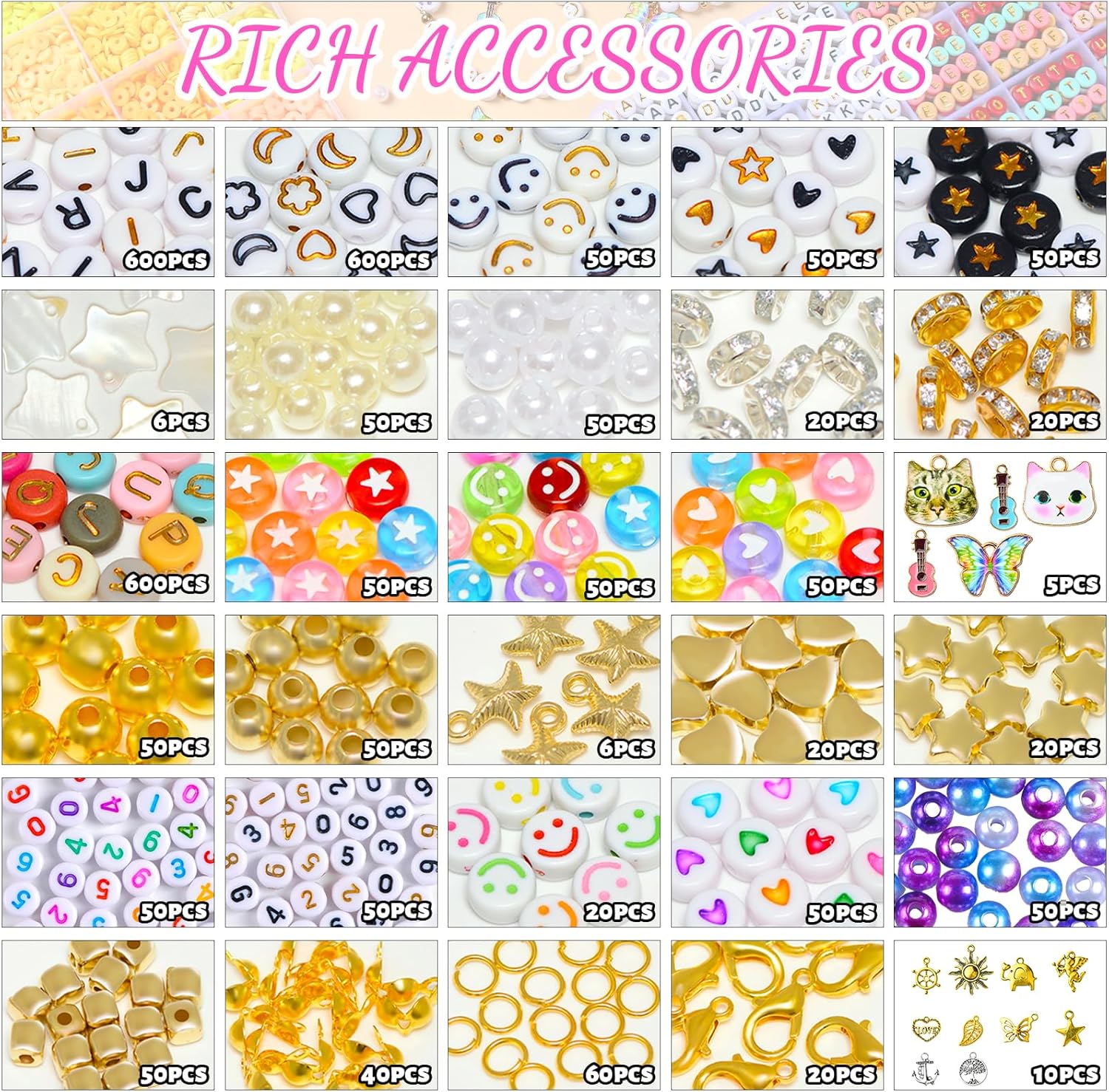 Bracelet Making Kit for DIY Jewelry Making&Friendship Bracelet Making