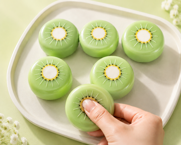 Kiwi Crunchy Squishy Stress Ball – Summer Ice Slush Fruit ASMR Sensory Squeeze Toy