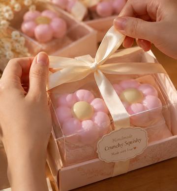 **A Little Box of Happiness 💕 – Handmade Crunchy Squishy Gift Set**