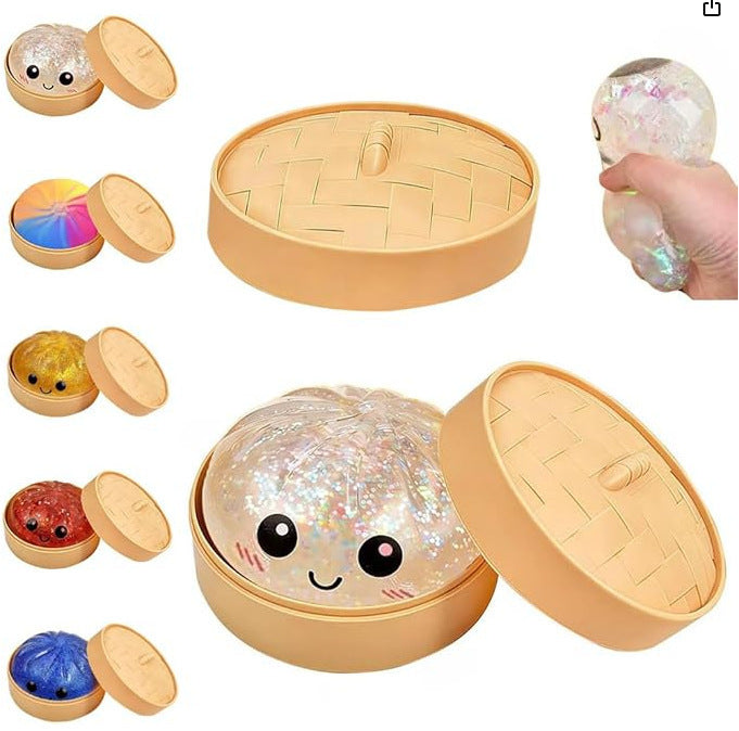 Two 1.9-inch "sweet pellets" glitter soft surprise boxes
