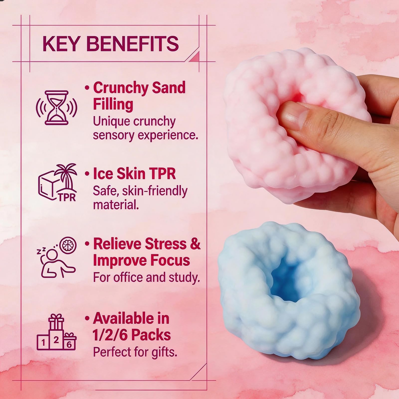 👉 Crunchy Ice Skin Stress Balls – So Satisfying Squeeze